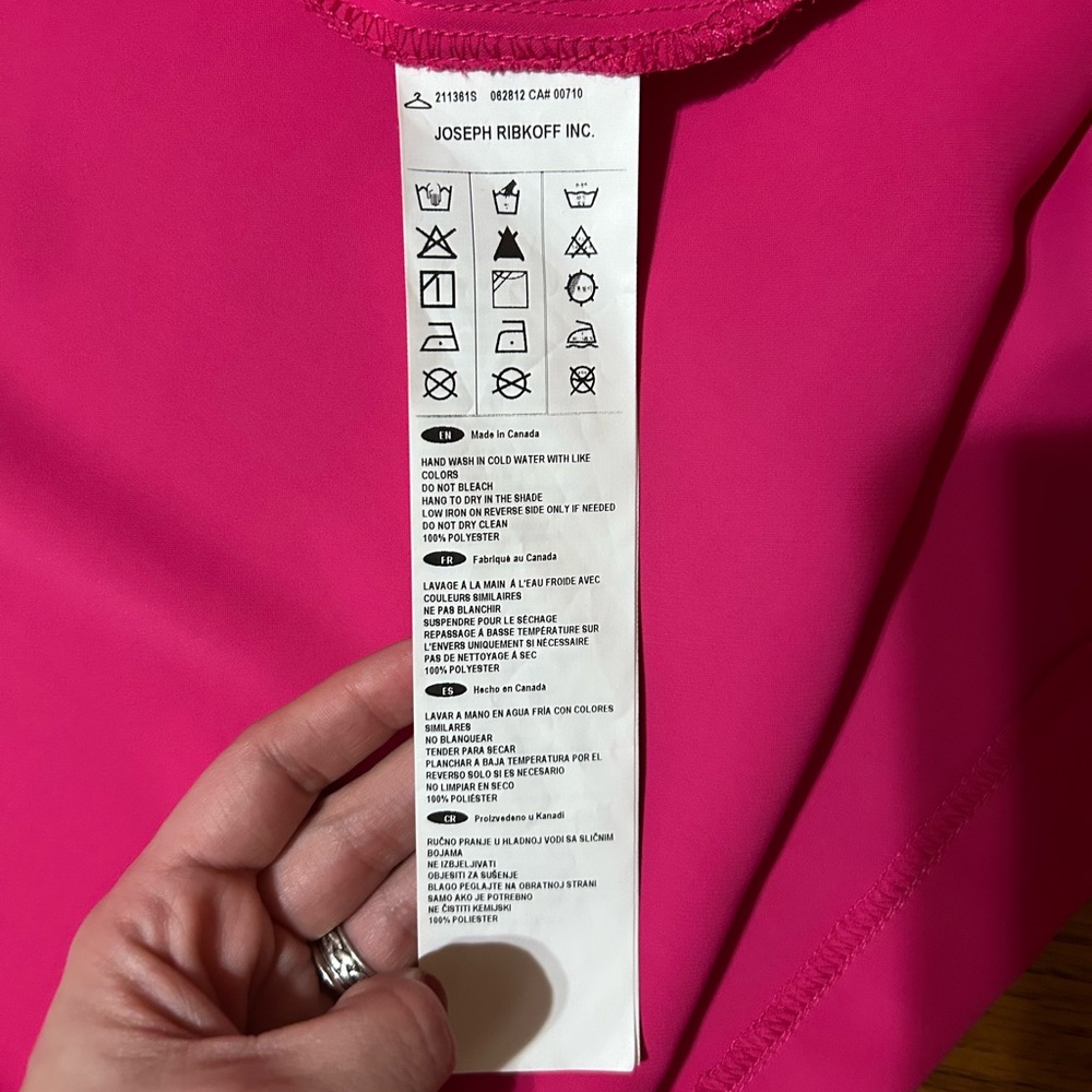 Joseph Ribkoff Pink Blazer - Picture 10 of 11